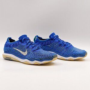 Nike Women Air Zoom Fearless Flyknit Mesh Training Athletic Sneakers sz 8